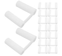 FONDOTIN 100 piezas Protector de Enchufes Infantiles Cubiertas de Seguridad para Eléctricas Tapones Antipolvo para Enchufes Tipo Diseño Integrado Fácil de Instalar para Protección Duradera