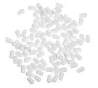 FONDOTIN 100 Piezas Unidades Tapas Protectoras para Extremos de Ganchos Cubiertas de PVC para Puntas de Alambre de Protectores Antiarañazos para Perchas y Estantes Fáciles de Instalar