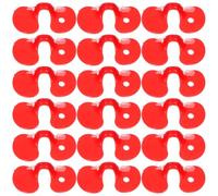 FONDOTIN 1000 Piezas Gafas Antipicaduras sin Pin Protección para Aves Diseño Ligero sin Estrés para Avícolas Seguros Mediano