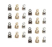 FONDOTIN 150 piezas Bolas de Espaciador de Plástico para Joyería DIY Accesorios Vintage para Pulseras Collares y
