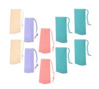 FONDOTIN 16 piezas Malla para Jabón y Champú Sólido Diseño Espumante Reutilizable Almacenamiento Portátil para Baño y Viaje Bolsa para Barra de Jabón de Secado Rápido