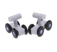 FONDOTIN 1par Roller Skates para Aves Patines Interactivos para Periquitos y Conures Juguetes De Entrenamiento Multifuncionales para Mascotas Fomentan La Actividad y Desarrollo Intelectual