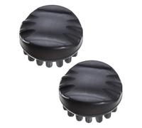 FONDOTIN 2 Cepillos para Rastas Dientes Anchos - Cepillo Masajeador para Cuero Cabelludo - Peine Pequeño para Cabello Rizado Afro - Adecuado para Peinar Lavar y Mantener Rastas y Rizos