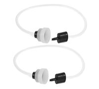FONDOTIN 2 piezas Adaptador Manguera Sellado Alimentos Tubo Repuesto Para Envasadora Vacío Cocina Compatible