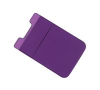 FONDOTIN 2 Piezas Bolsa Teléfono Soporte Adhesivo para Teléfono Billetera Bolsillo Crédito Celúla Bolsillo del Celular Titular Púrpura Bolsillo para Tarjetas Teléfono Móvil