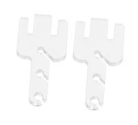 FONDOTIN 2 Piezas K Tensor Compacto para Máquina de Tejer Varillas de Tensión Multipropósito Compatibles con Addi King y Express Accesorio Duradero para Preciso Proyectos de Pack
