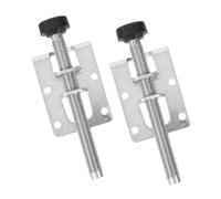 FONDOTIN 2 Piezas Patas Niveladoras Ajustables para Muebles Antideslizantes Soporte Resistente para Armarios y Mesas Compatibles con Pisos Irregulares Fácil Instalación Sin Herramientas