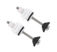 FONDOTIN 2 Piezas Tornillos de Fijación Metálicos para Asiento de Inodoro de Resistentes y Fáciles de Instalar para Conexión Segura del Tanque