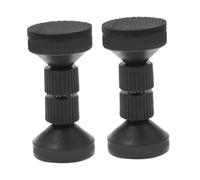 FONDOTIN 2 piezas Unidades Topes Ajustables para Cabeceros Estabilizadores Muebles Anti-vibración Soporte Pared Cama Protección Silenciosa y Firme para Marcos y Dormitorios