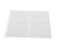 FONDOTIN 20 piezas Cinta Métrica Adhesiva Autoadhesiva Resistente Agua para Mesa Costura Banco Trabajo Etiquetas Claras Fácil