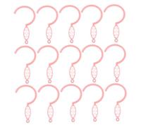 FONDOTIN 20 Piezas Mosquito Net Bracket Plastic Hooks For Gazebo Curtains Crib Net Support Clips Strong Stable Bed Canopy Hangers For Outdoor Nursery Home