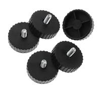 FONDOTIN 20 Piezas Patas Muebles Regulables Niveladoras Ajustables con Base de Goma Antideslizante para Mesas y Armarios Silenciosas Resistentes Desgaste