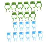 FONDOTIN 20 piezas Pinzas Nasales para Entrenamiento Respiratorio Clips Nasales Duraderos de EVA y Pom Ajustables para Diversos Tipos de Nariz Mejora Respiración y Corrección Nasal Regalo