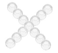 FONDOTIN 20 Piezas Tope para Cadena con Cuentas Transparente Fijador para Persianas Enrollables Fácil Instalación Seguridad Mejorada para Mascotas Accesorio Práctico para Evitar