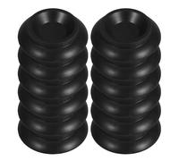 FONDOTIN 20 Piezas Uds Protector para Suelo con Almohadillas Antivibración y Tope para Ruedas de Muebles Soportes Ajustables para Nevera y Lavadora Antideslizante para Hogar