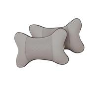 FONDOTIN 2piezas Almohada Cervical Para Viajar De Forma De Hueso Almohada Ergonómica Para Auto Suave y Transpirable Para Descanso Coche