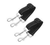 FONDOTIN 2piezas Correa Extensor para Perros Pequeños Clips De Seguridad Amortiguador Liberación Rápida Ajustable para Entrenamiento Nocturno