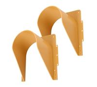 FONDOTIN 2piezas Puertas para Palomares De Puerta De Entrada para Suministros para De Adecuado para Jaulas De Pájaros y Decoración