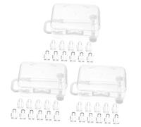 FONDOTIN 3 Series Caja De Mini Maleta Transparente Caja Para Y Postres Decoración Creativa Para Bodas Y Fiestas Diseño Original Y Elegante 12 Piezas X 3