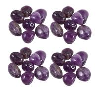 FONDOTIN 300g Piedras De Cuarzo Púrpura Pulidas Gemas Naturales Para Decoración De Jardín y Acuarios Rellenos De Jarrones Chakra y Curación