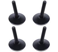 FONDOTIN 4 Patas Niveladoras Ajustables de Acero Inoxidable Giratorias 360° Patas para Muebles Antideslizantes y Resistentes Humedad Niveladores de Pies para Mesas y Sillas Accesorios