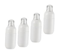 FONDOTIN 4 Piezas Botella de Champú de Ducha Botella de Loción Tipo Prensa 30 Ml Atractiva Fácil de Transportar para Mujer