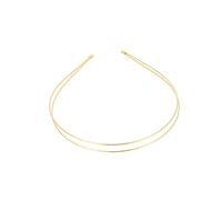 FONDOTIN 4 Piezas Diademas De Metal Decorativas Estilo Retro Únicas Aros Cabello De Mujer Diadema Tocado Creativo Diy