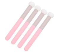 FONDOTIN 4 piezas Esponjas de Maquillaje Aplicadores de Esponja Cabeza de Multifuncionales para Corrector Base Polvo Uso Seco y Húmedo Portátiles para Viajes y Uso Diario