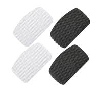 FONDOTIN 4 piezas Parche Adhesivo para Reparación de Calzado Autoadhesivas Invisibles para Talón y Superficie Compatibles con Zapatillas Deportivas y Casuales Fácil Aplicación sin