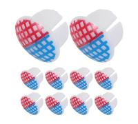 FONDOTIN 40 Piezas de Indicadores Impermeables para Grifo de Agua Fría y Caliente, Botones Autoadhesivos para Cocina y Baño, Señal Visual Resistente a Humedad, Accesorios para