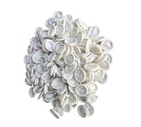 FONDOTIN 470 piezas Protector de Yemas Desechable Antiestático Guantes para Dedos Medianos Flexibles de Látex para Manicura Reparación Electrónica y Manualidades Cubiertas Protectoras