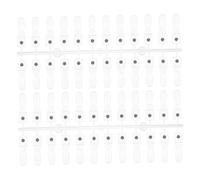 FONDOTIN 48piezas De Colores De Uñas Magnética Tabla De Exhibición Para Esmaltes De Gel Paleta Para Practicar Uñas Para Salones De y De Maquillaje