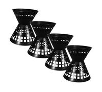 FONDOTIN 4piezas Soporte De Flores Para Ramos De Boda Base Fija Para Arreglos Para Decoraciones De Bodas y Fiestas Resistente y Reutilizable