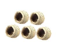 FONDOTIN 5 Piezas Bird House Breeding Nest Lugar Decoración Nidos Criar Cría Equipo Nido De Pájaro para Jaula Suministros para Pájaros Nido De para Pájaros Bambú Color Aleatorio