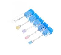 FONDOTIN 5 piezas Cepillo para Taladro de Uñas Limpieza Precisa para Manicura Profesional y Uso Casa Cerdas Firmes Reutilizable Kit de Herramientas para Uñas Naturales y Artificiales