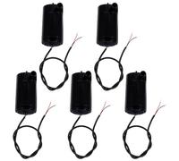 FONDOTIN 5 Piezas Mini Bomba Agua Sumergible Silenciosa y Duradera para Acuarios y Fuentes Micro Motor Dc Bomba Agua Mini Submersible Negra