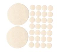 FONDOTIN 50 Esponjas Exfoliantes Faciales Para Limpieza Profunda Esponjas Naturales Para El Cuerpo Para Mujeres