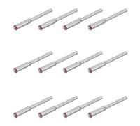 FONDOTIN 50 Piezas Varilla de Soporte del Disco de Corte 3,175 Mm Rojo Barra de Montaje para Ruedas Mandril de Tornillo Soporte para Accesorios de Herramientas Rotativas Uso