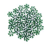 FONDOTIN 50piezas Decoración De Navidad DIY Cuentas Acrílicas Accesorios De Cuentas para Manualidades