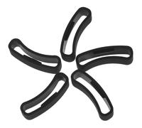 FONDOTIN 5piezas Anillo De Sujeción Para Correa De Reloj Inteligente Pack De Compatible Con Suunto Core Previene Caídas y Pérdidas y Durable Color Negro