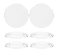 FONDOTIN 6 Piezas Lentes Ópticas Biconvexas para Experimentos Científicos Enseñanza Física Aumentos Claras Duraderas para Laboratorio