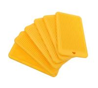 FONDOTIN 6 piezas Tablas para Hacer Ñoquis de Plástico con Diseño Estriado para Masa Herramienta Multifuncional para Elaboración de Pasta Cocina