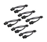 FONDOTIN 6piezas Cable Adaptador De Tarjeta Gráfica Dual De Unidades para Gpu Cable De Extensión Divisor para Computadora