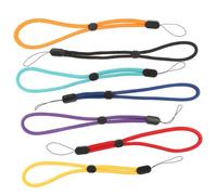FONDOTIN 7 Piezas Correas para teléfonos móviles identificador tarjeta wrist wraps Identificador de tarjeta wristband cordón de muñeca de mano envoltura de la muñeca del teléfono