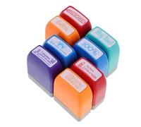 FONDOTIN 8 Piezas Autoentintables para Profesores con Coloridos y Versátiles para Evaluación y Motivación Aula y Educación Casa