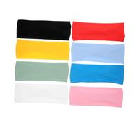 FONDOTIN 8piezas Diademas para Hacer Ejercicio Bandas Sudor Gimnasio para Correr Deportivas Cabello para Entrenamiento Yoga