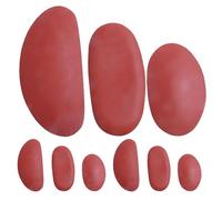 FONDOTIN 9 Piezas de Herramientas para Esculpir Arcilla de Silicona, Kit para Modelado de Cerámica y Alfarería, Raspadores Multiusos para Decoración de Jarrones y Macetas, Uso