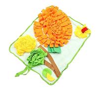 FONDOTIN Alfombrilla De Forrajeo para Conejos y Hámsters Juguete Educativo para Entrenamiento Interiores Suave y Lavable Estimula El Instinto De Búsqueda De Comida