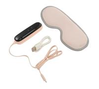 FONDOTIN Antifaz De Ojos Recargable Rosa 1 Unidad Función De Ajustable Para Aliviar Fatiga Ocular Uso Nocturno Viaje Hogar Cuidado Personal