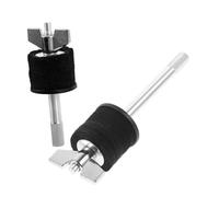 FONDOTIN Apilador de Platillos de Batería Metálico Fieltro, Diseño Doble Capa Elevado, Soporte Ajustable para 2 Platillos, Accesorios Profesionales para Instrumentos de Percusión, 2 Piezas